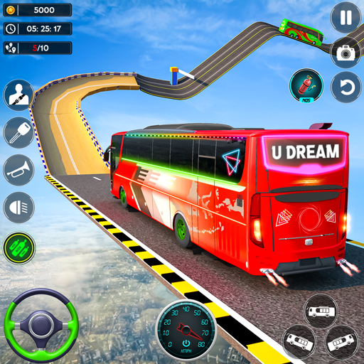 stunt bus drive bus simulator