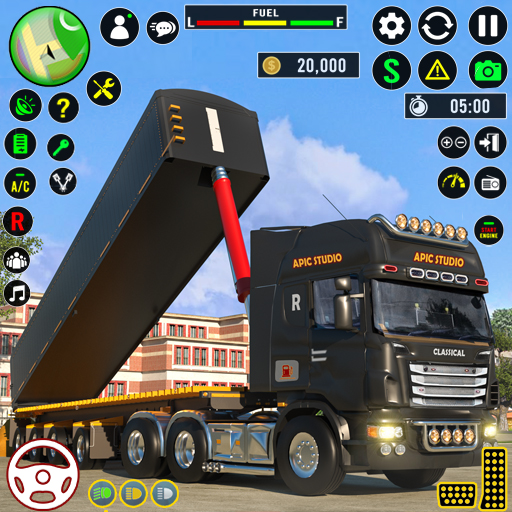 Euro Truck Driving Sim 3d