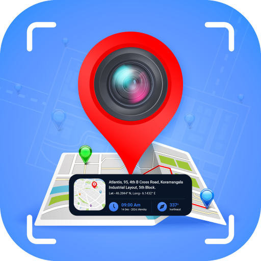 GPS Map Camera Photo Timestamp