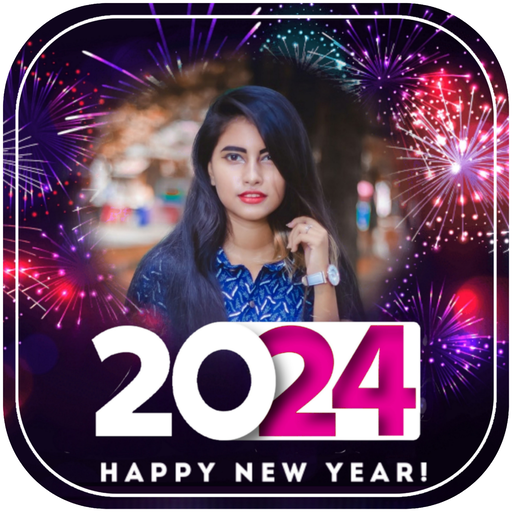 New Year Photo Frame 2024