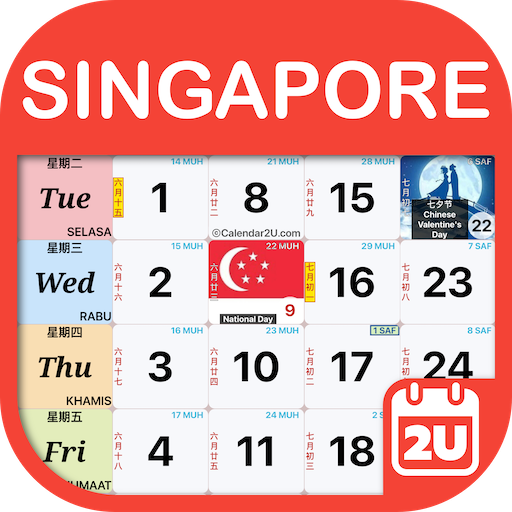 Singapore Calendar 2024