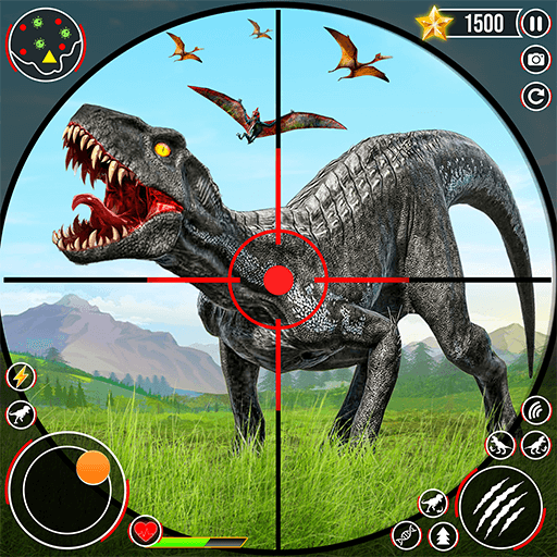 Jeux de chasse au dino sauvage