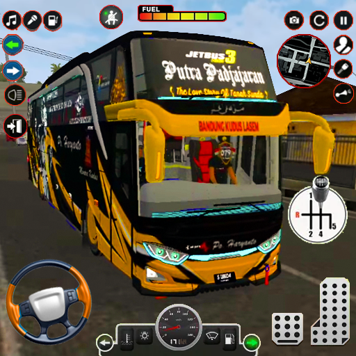 Bus seluler turis mewah 3d