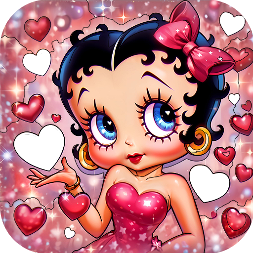 Coloriage Betty Boop Vintage