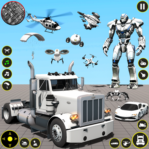 game robot game mobil truk