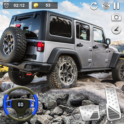 Offroad Jeep Sürüşü - 3D Oyun