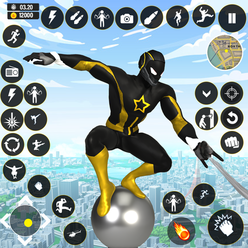 Spider Rope Superhero Games 3D