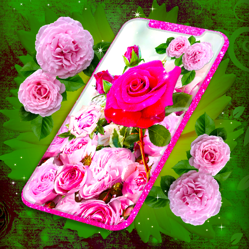 Pink Rose 4K Live Wallpaper