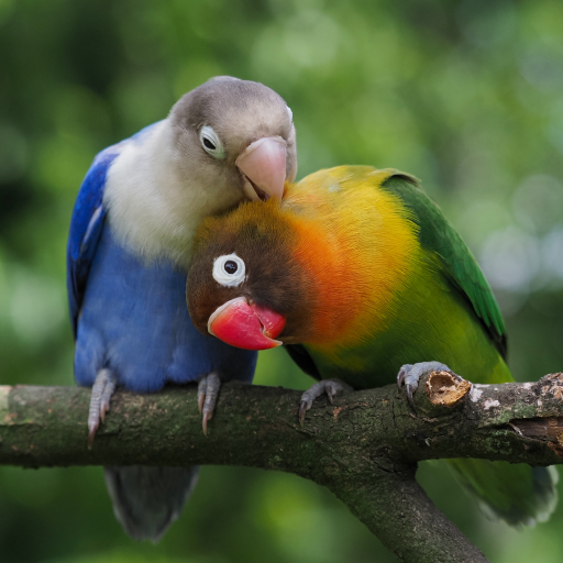 Mga tunog ng lovebird