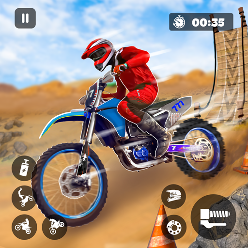 Acrobacias Jogo de moto