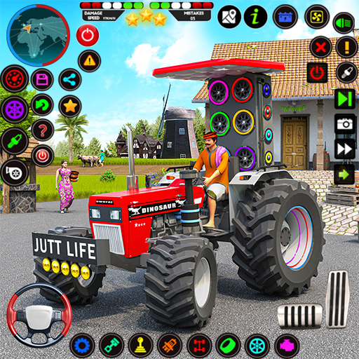 Tractor Game 3d Indian Farming