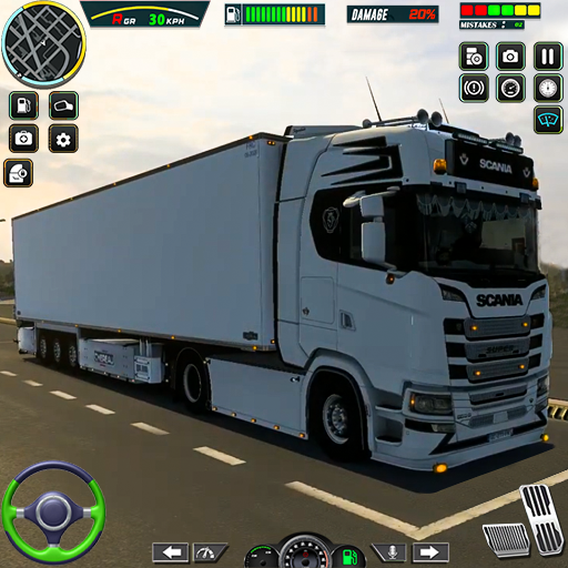 Truck Driving Game Cargo Truck