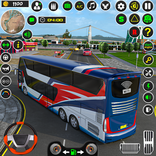 Gioco di guida in autobus 3D