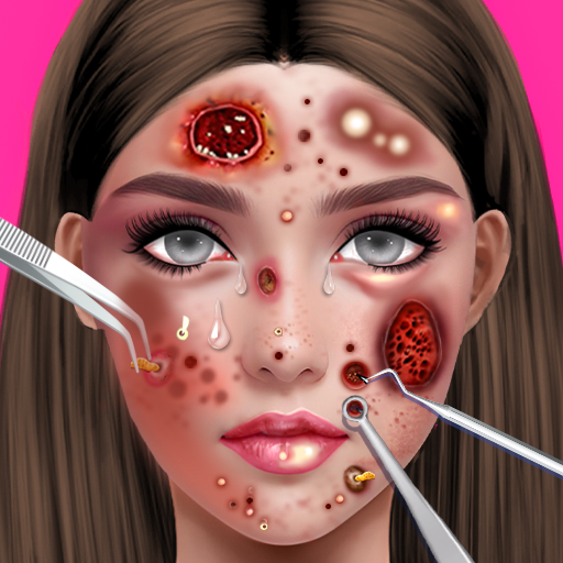 DIY Makeup,ニキビ潰し, ニキビ ゲーム