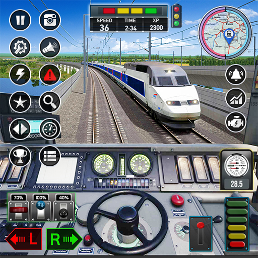 เกมรถไฟในเมือง เกมรถไฟ 3 มิติ