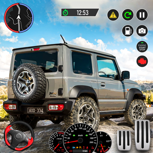 Offroad 4x4 Jeep Fahrspiel