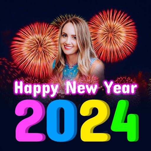 New Year Photo Frame 2024