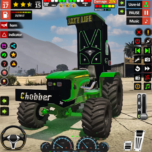 Indian Tractor Farming Game 3D