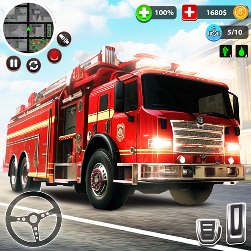 City Rescue Fire Truck 3D Game