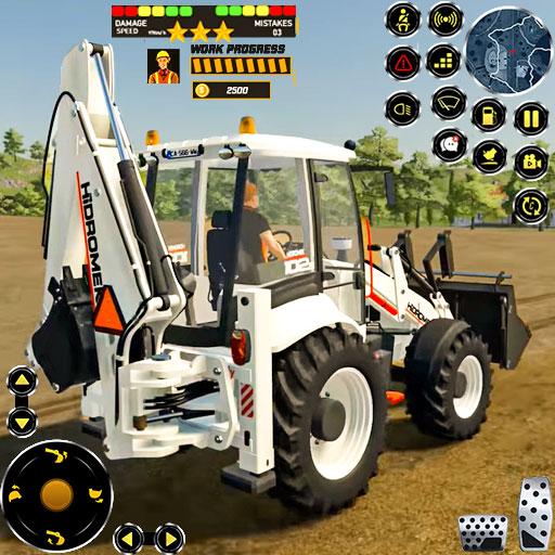 JCB-Bagger-Spielsimulator