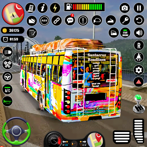 bus magmaneho ng sim 3d