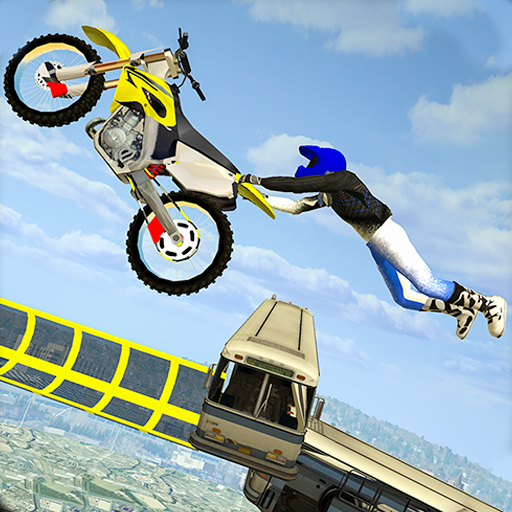 plezierige fiets stunts